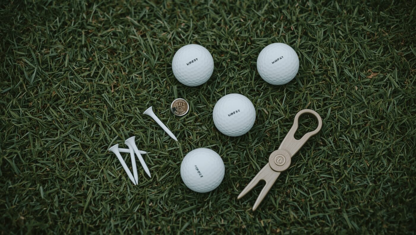 Acessórios de Golfe - Top Essenciais 20