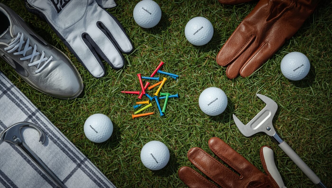 acessórios de golfe