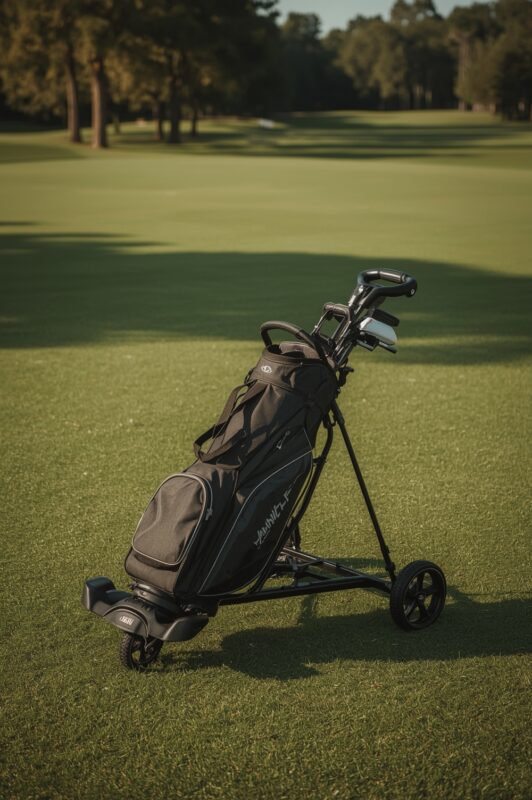 bolsa de golfe com clipes e suportes de acessórios 