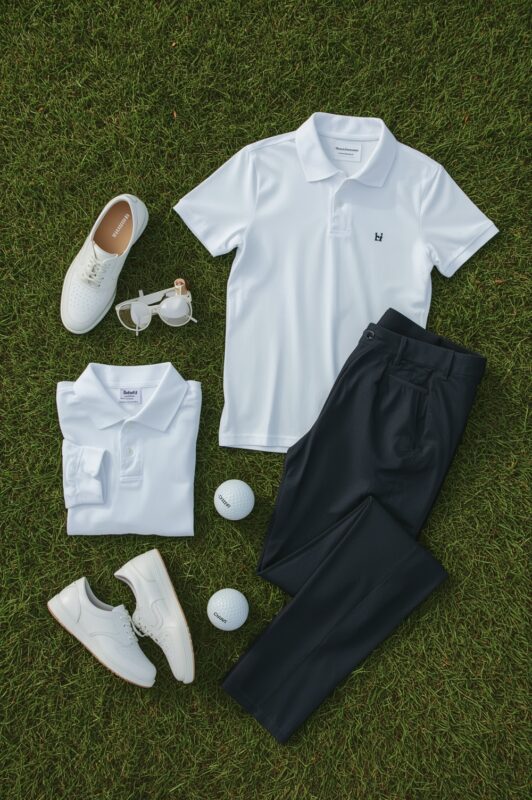 calcas e bermudas de golfe