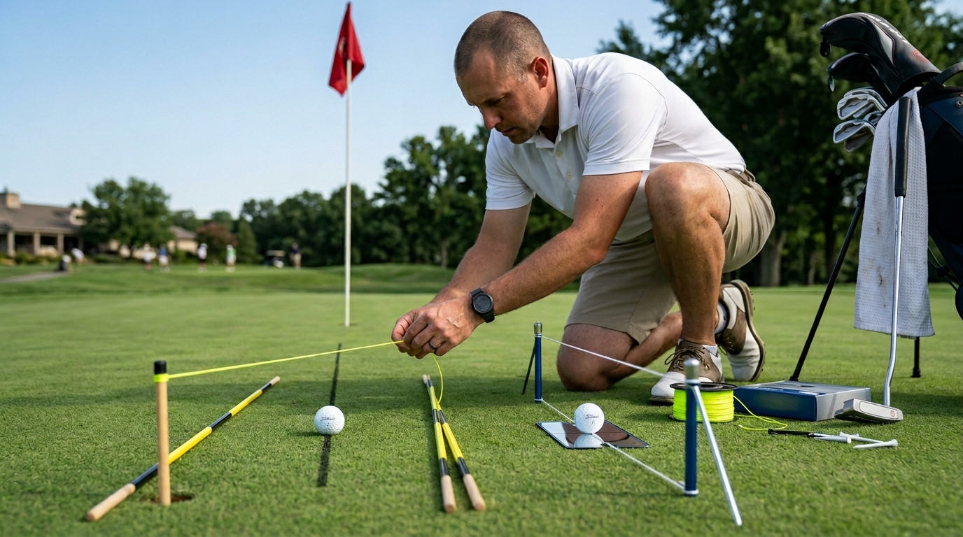 3 String Line Putting Drills to Make More 5-Footers