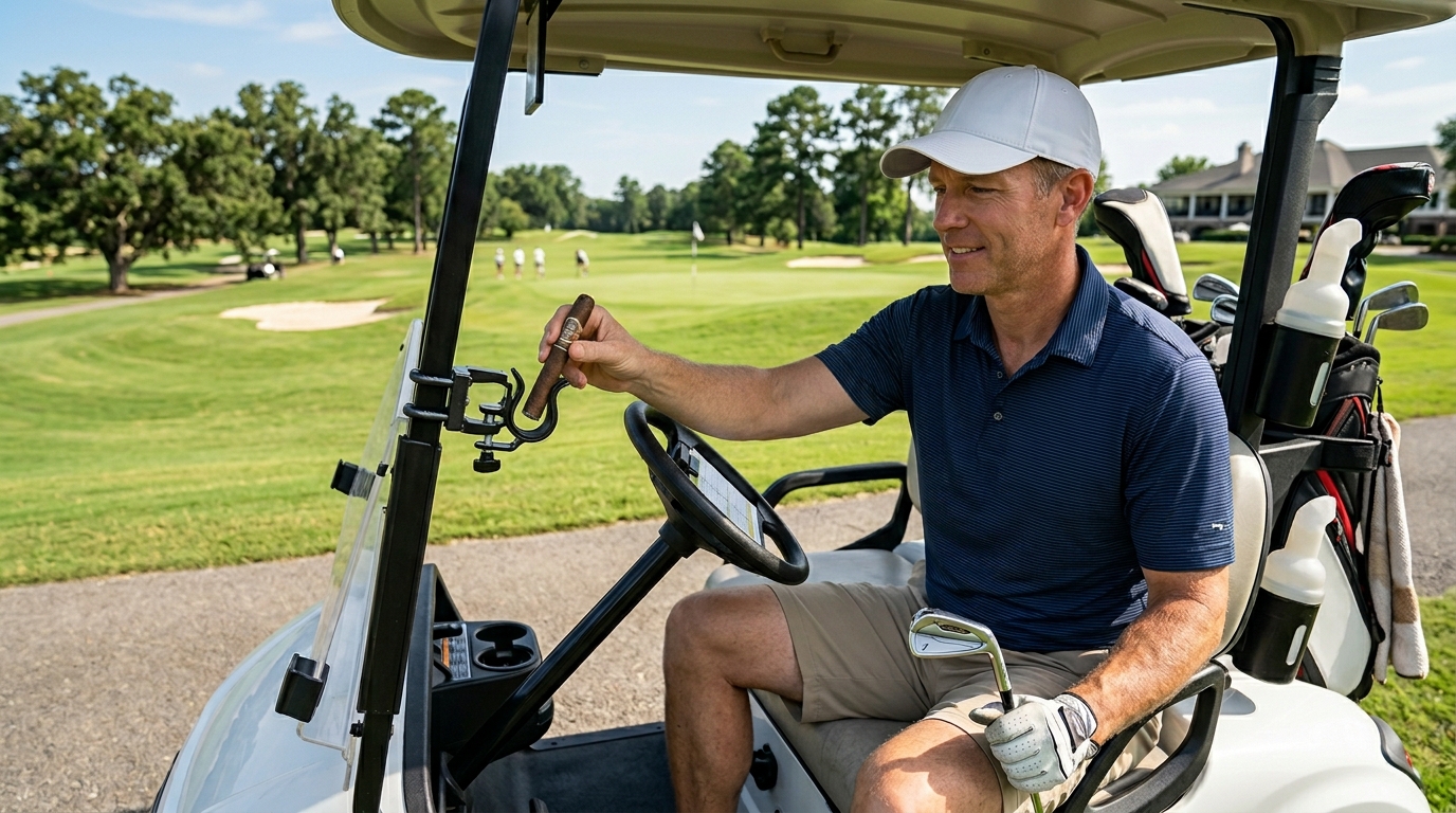 Best Cigar Clips for Golf Carts