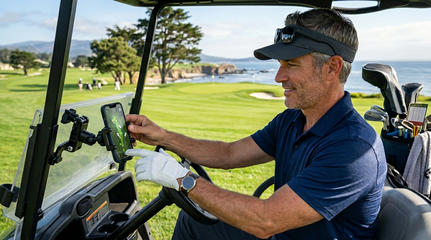 Best Golf Cart Phone Mounts