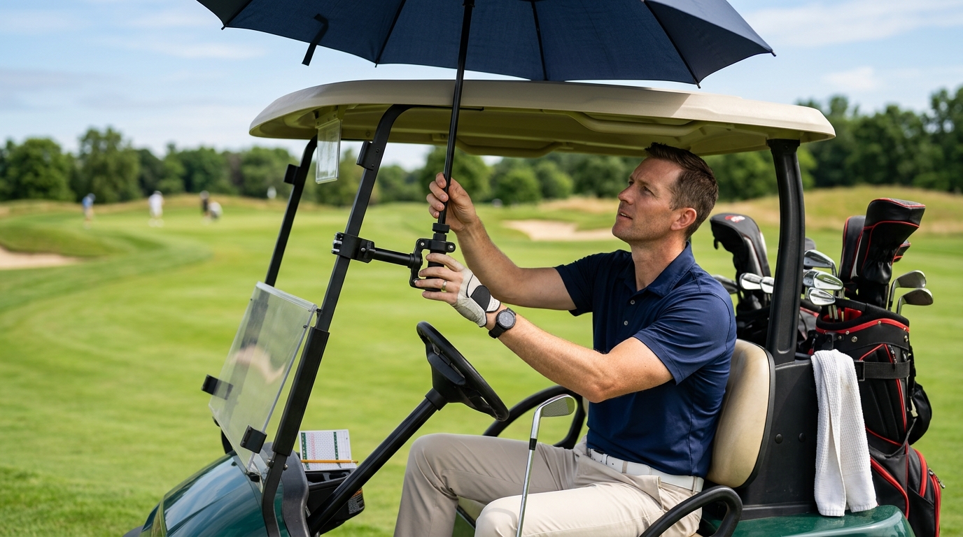 Best Golf Cart Umbrella Holders