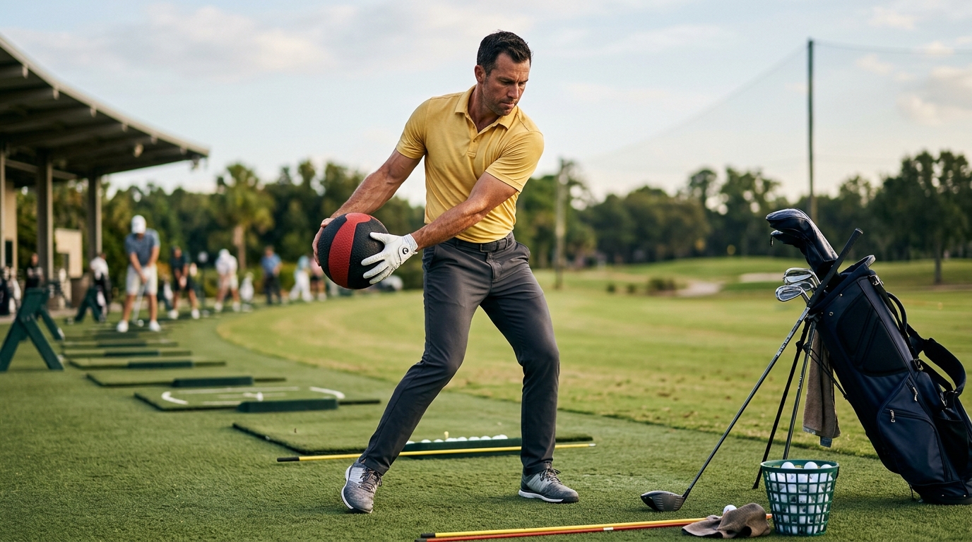 Best Medicine Ball Weight for Golf Swing Speed