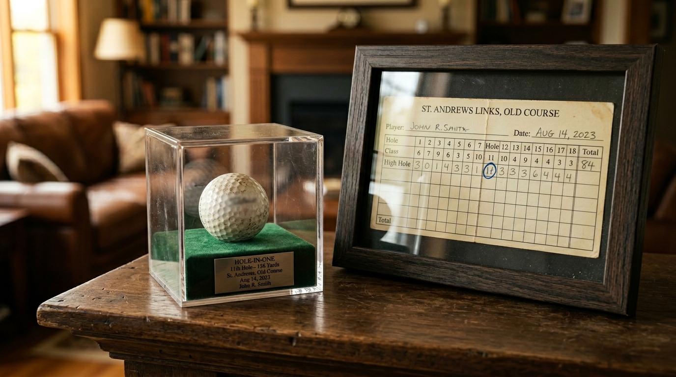 Best Single Golf Ball Display Cases for Your Hole-in-One Ball