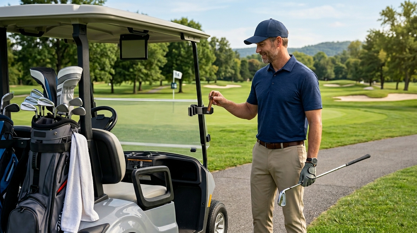 Best magnetic cigar clips for golf carts