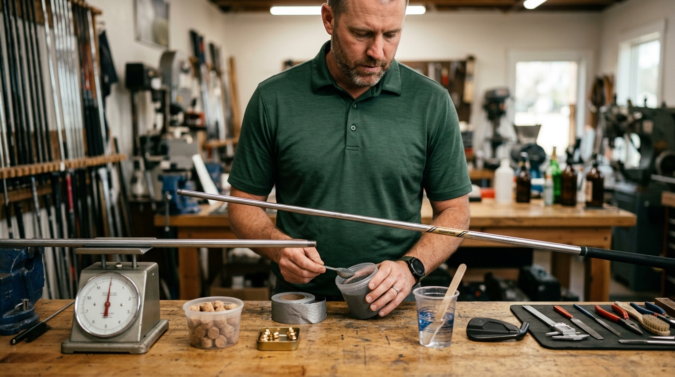 Brass Golf Shaft Tip Weights vs Tungsten