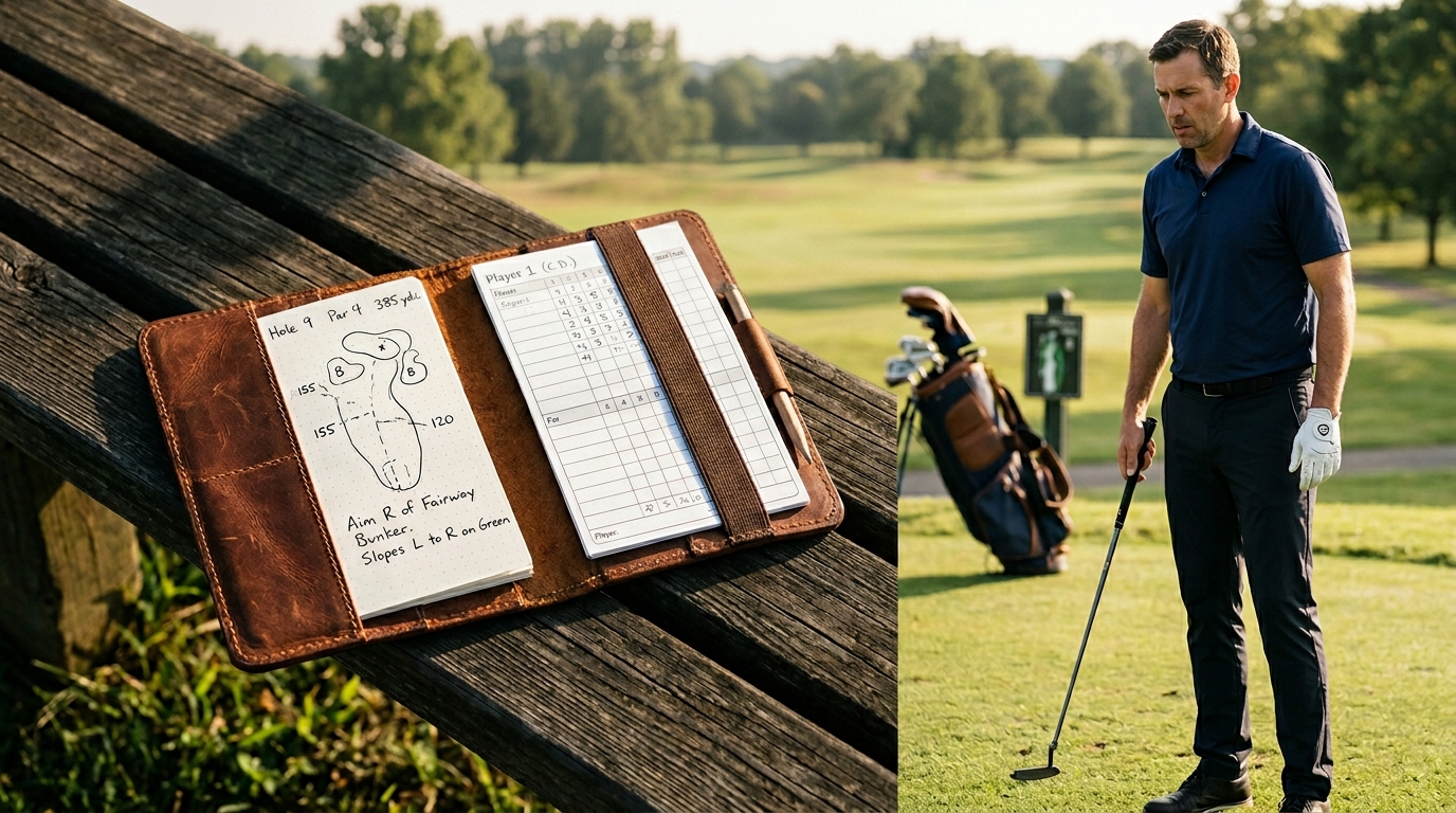 Custom Golf Yardage Book Cover