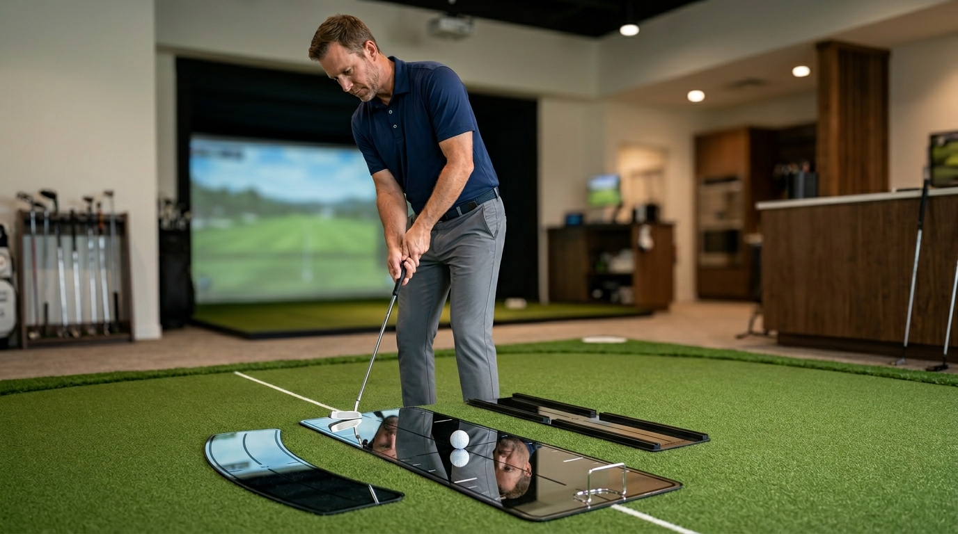 Eyeline vs Back 2 Basics vs PuttOut Best Putting Mirror