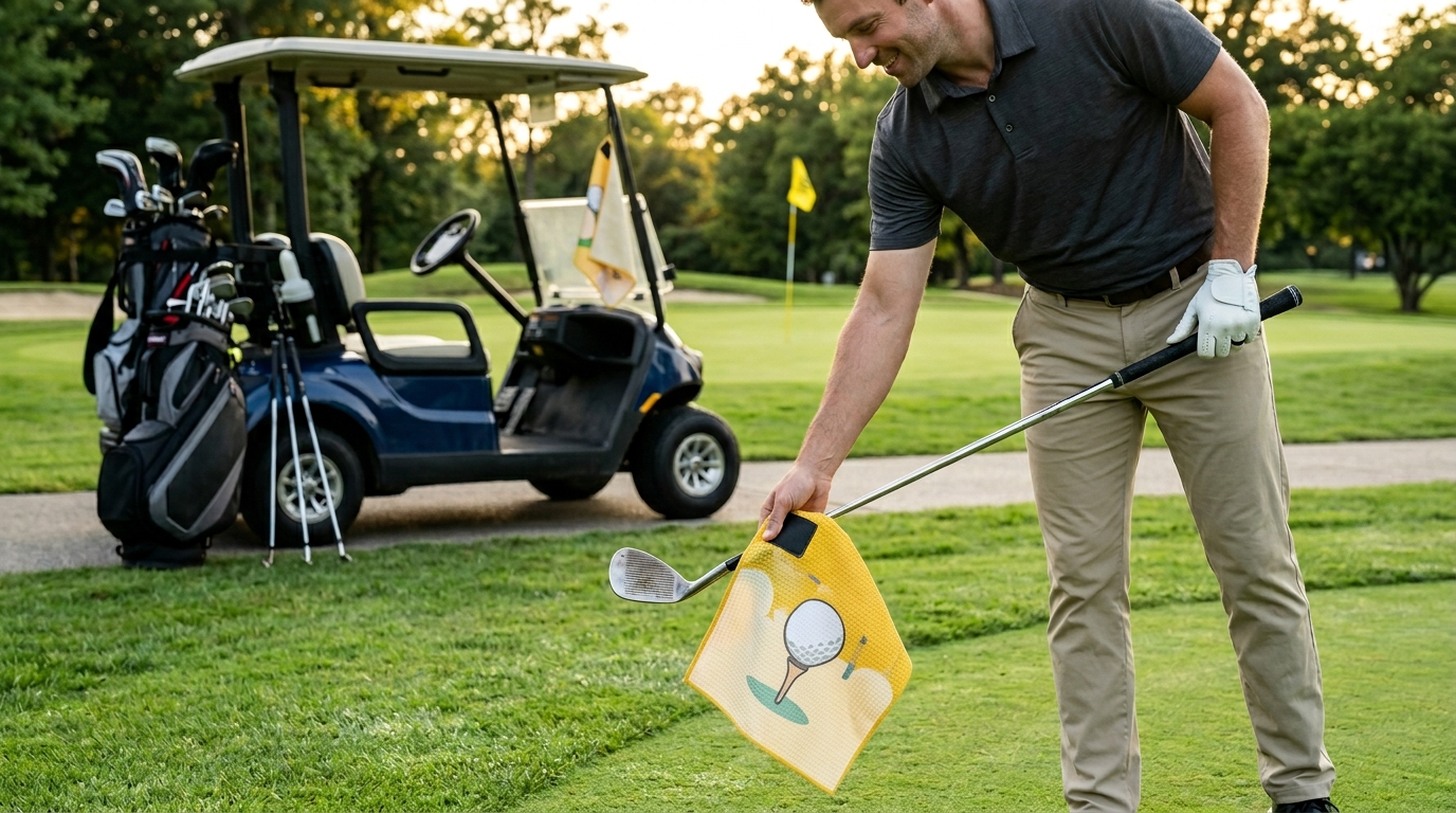 Funny Magnetic Golf Towel