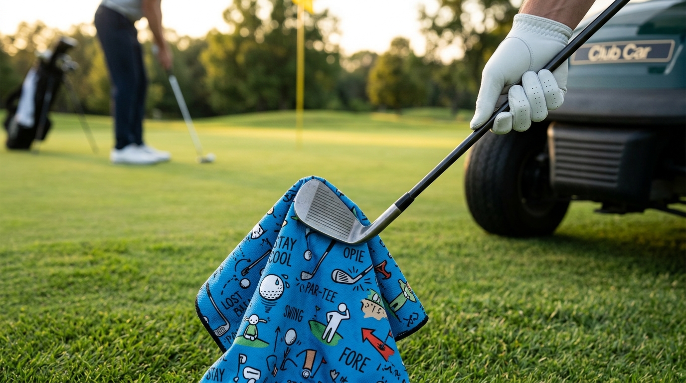 Funny Sayings for Golf Towel