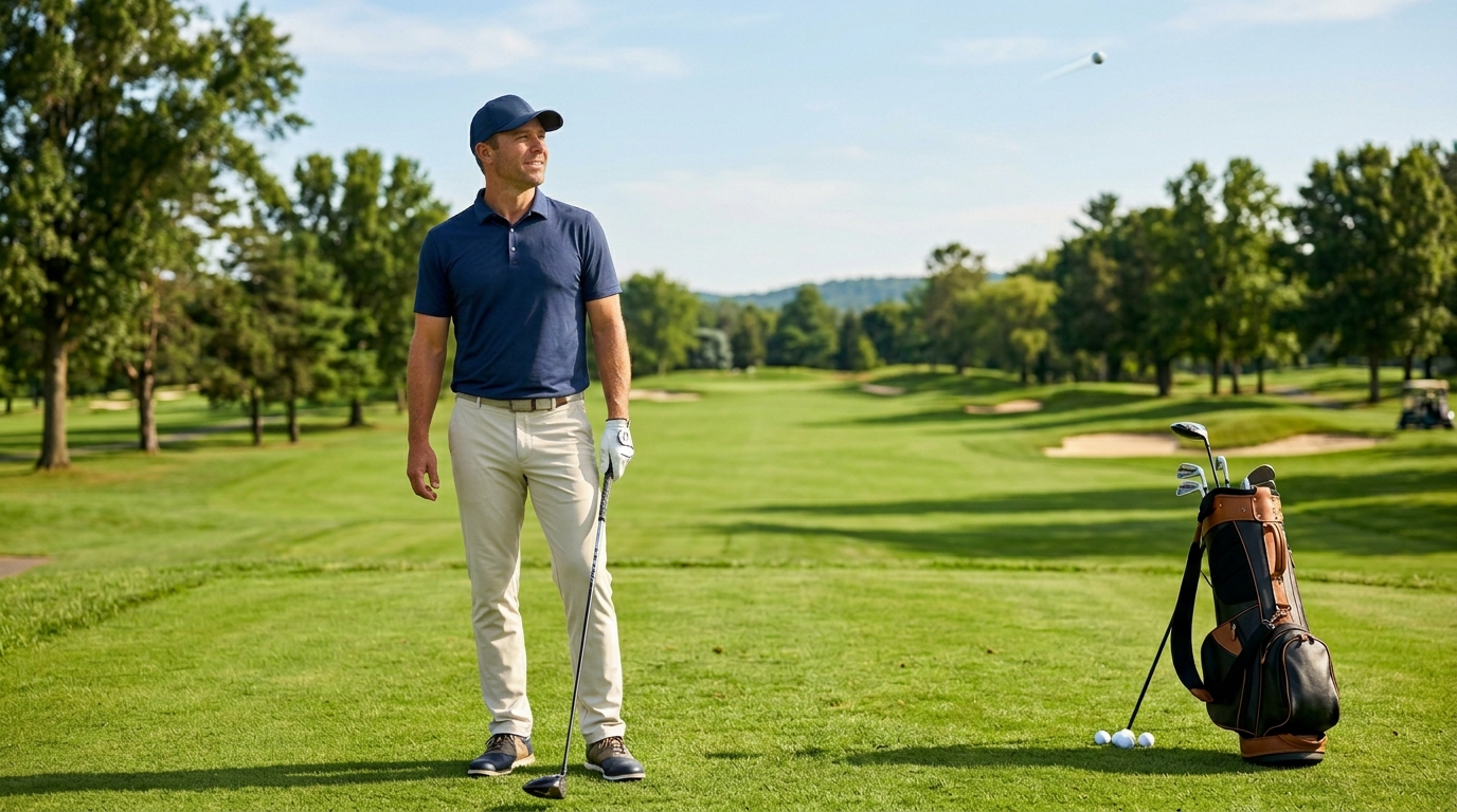Golf Balls Go Farther in Warm Weather