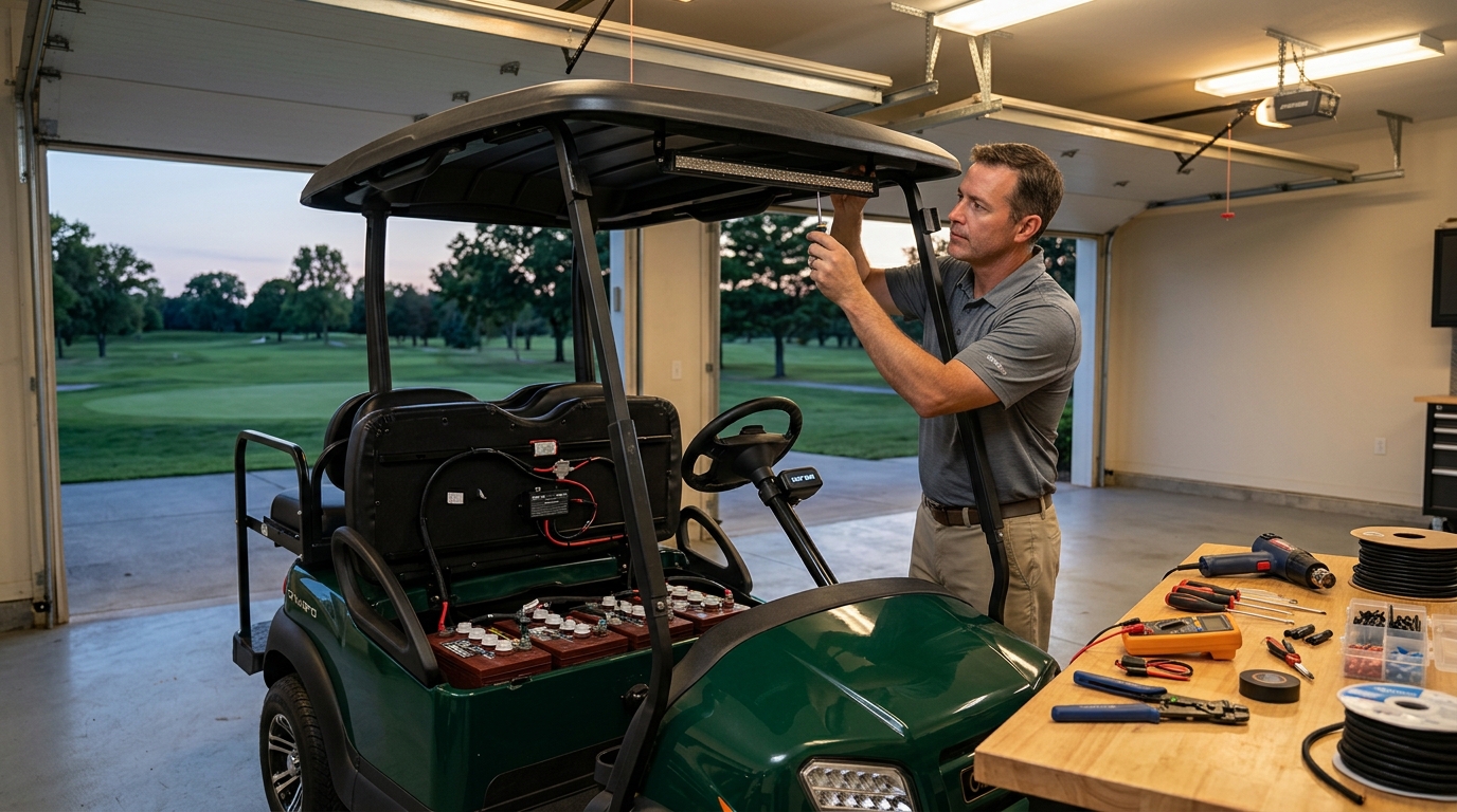 Golf Cart Light Bar