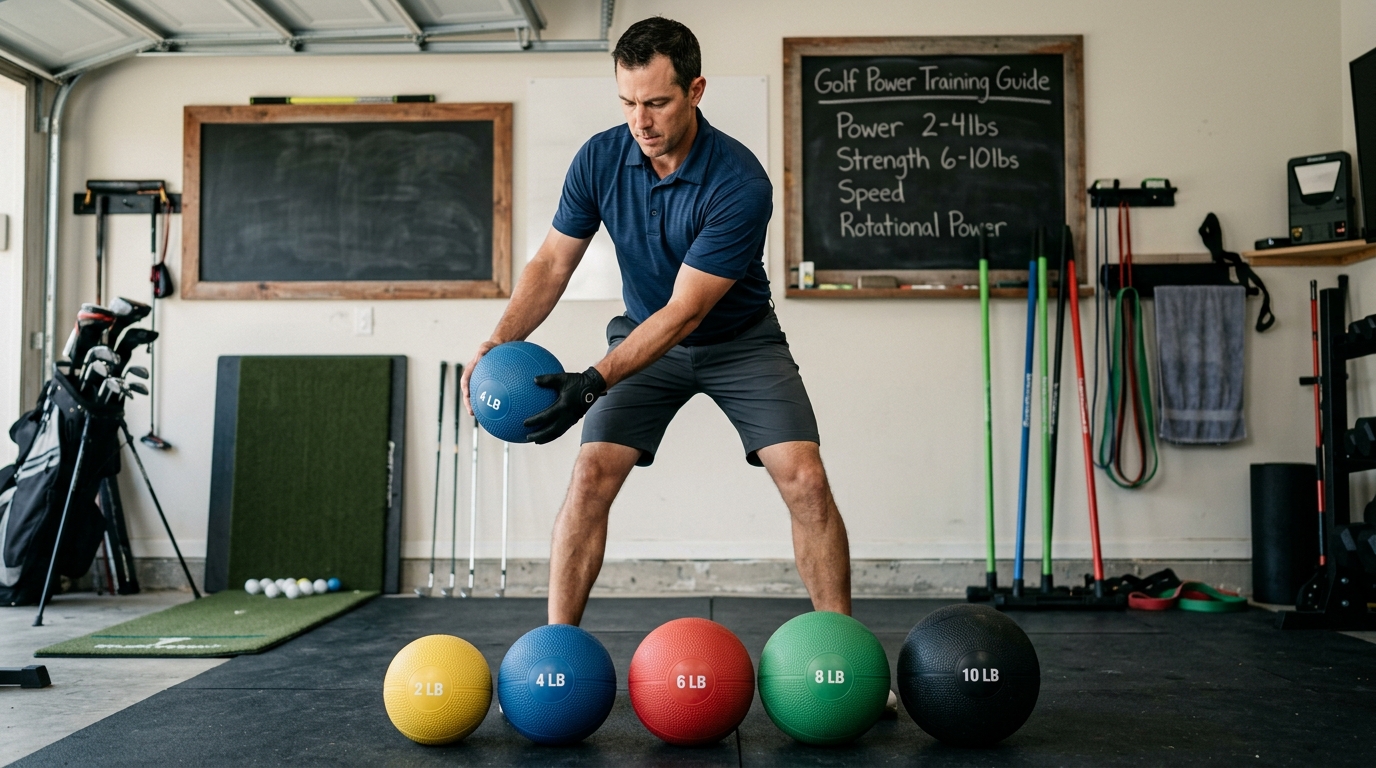 Golf Medicine Ball Weight Guide Power, Strength & Speed
