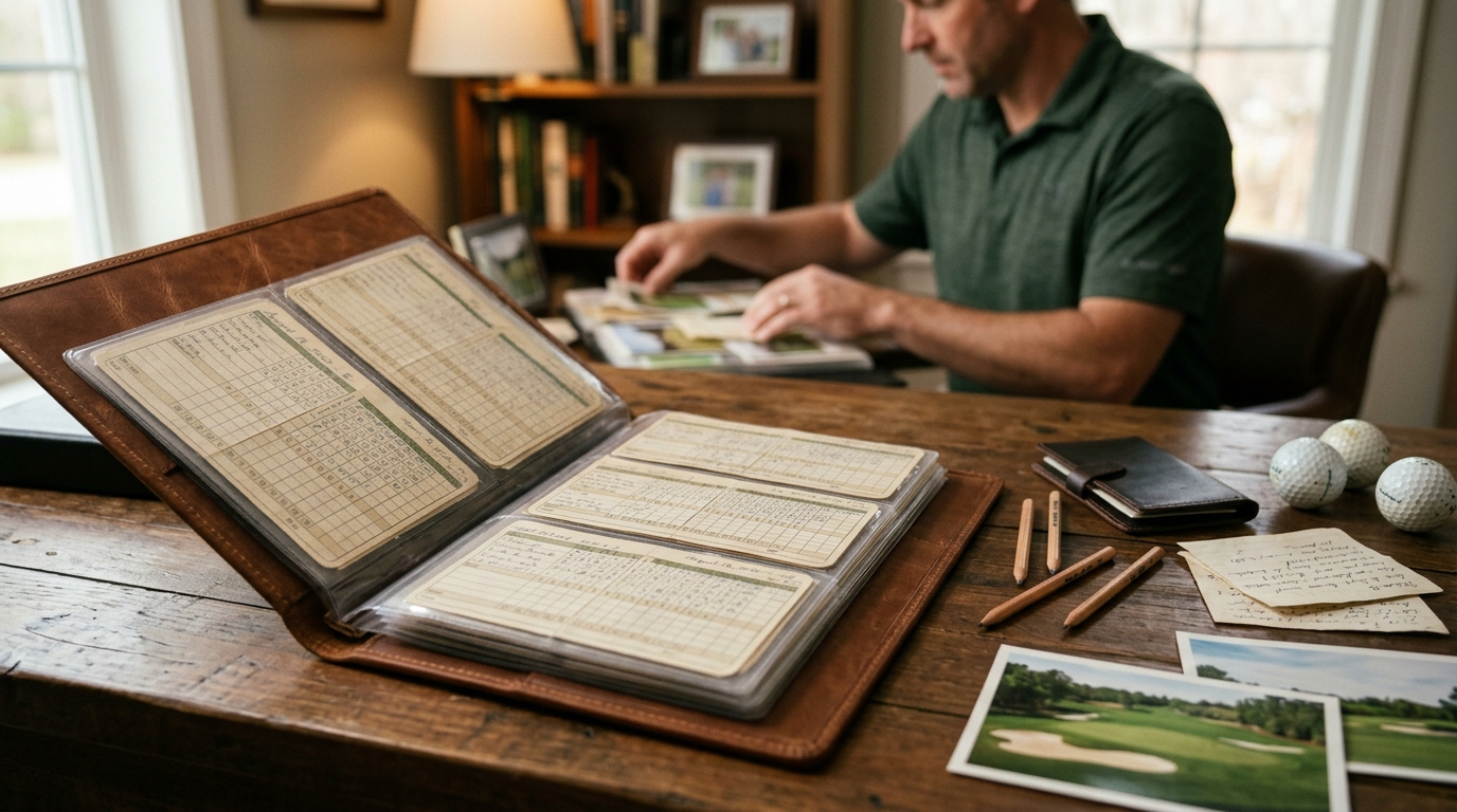Golf Scorecard Binder
