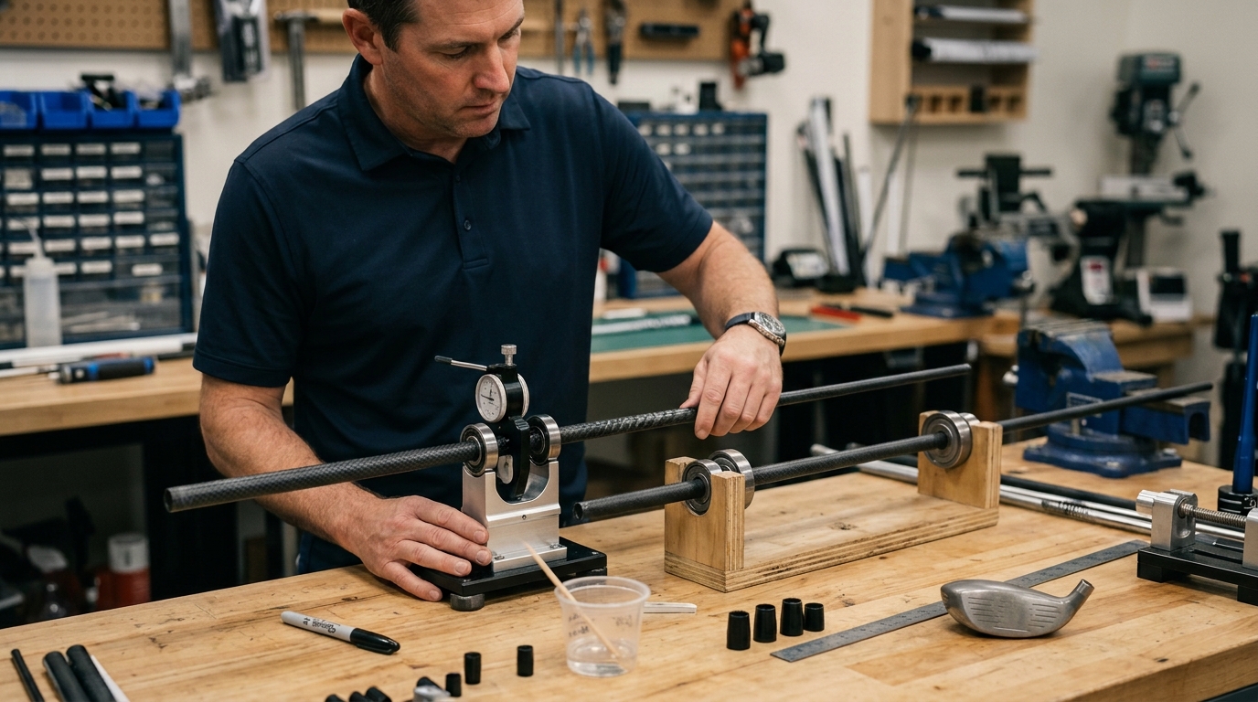 How to Find the Spine on a Graphite Golf Shaft