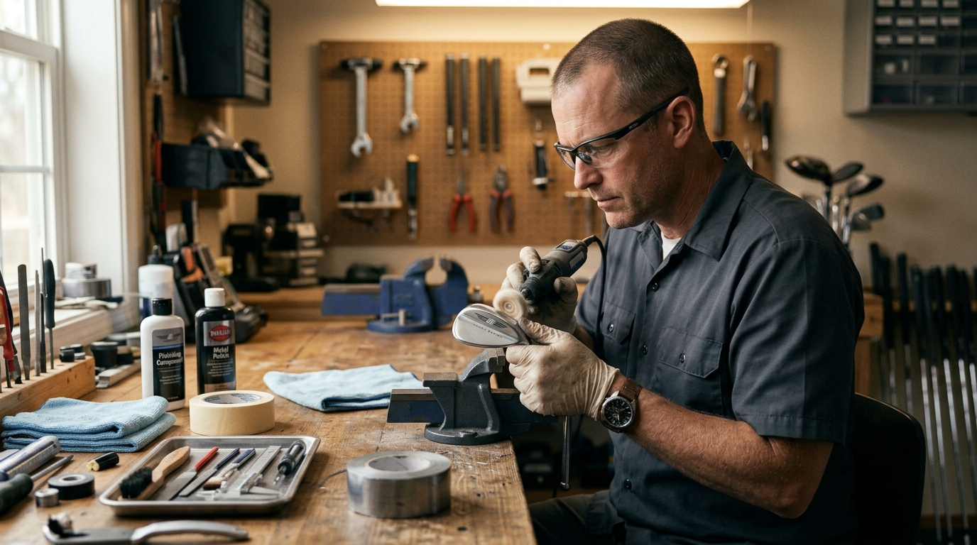 How to Refinish a Wooden Golf Club Head Without Ruining It