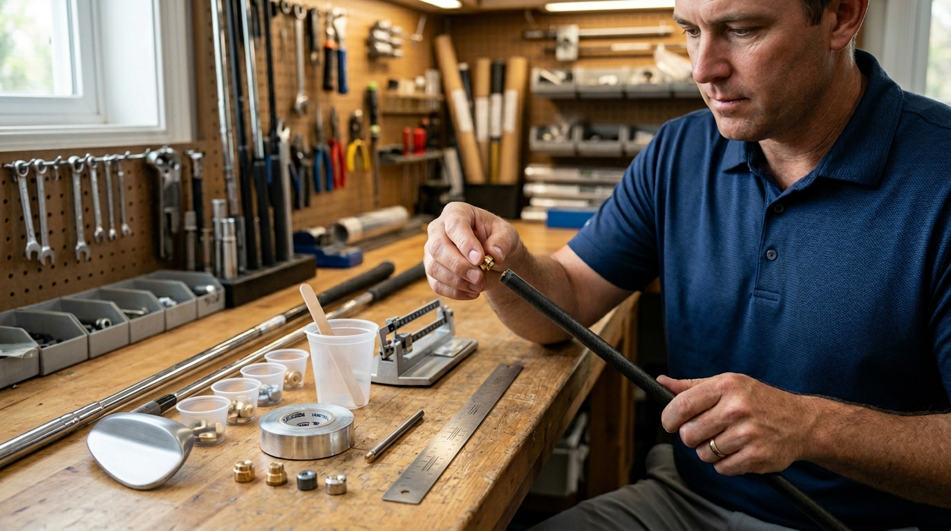 How to Remove Golf Shaft Iron Tip Weight Safely