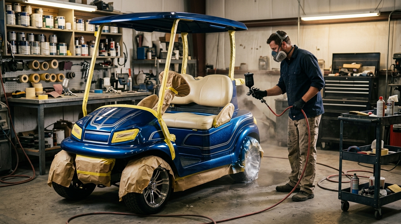 How to Spray Paint a Golf Cart A Complete DIY Guide to a Professional Finish