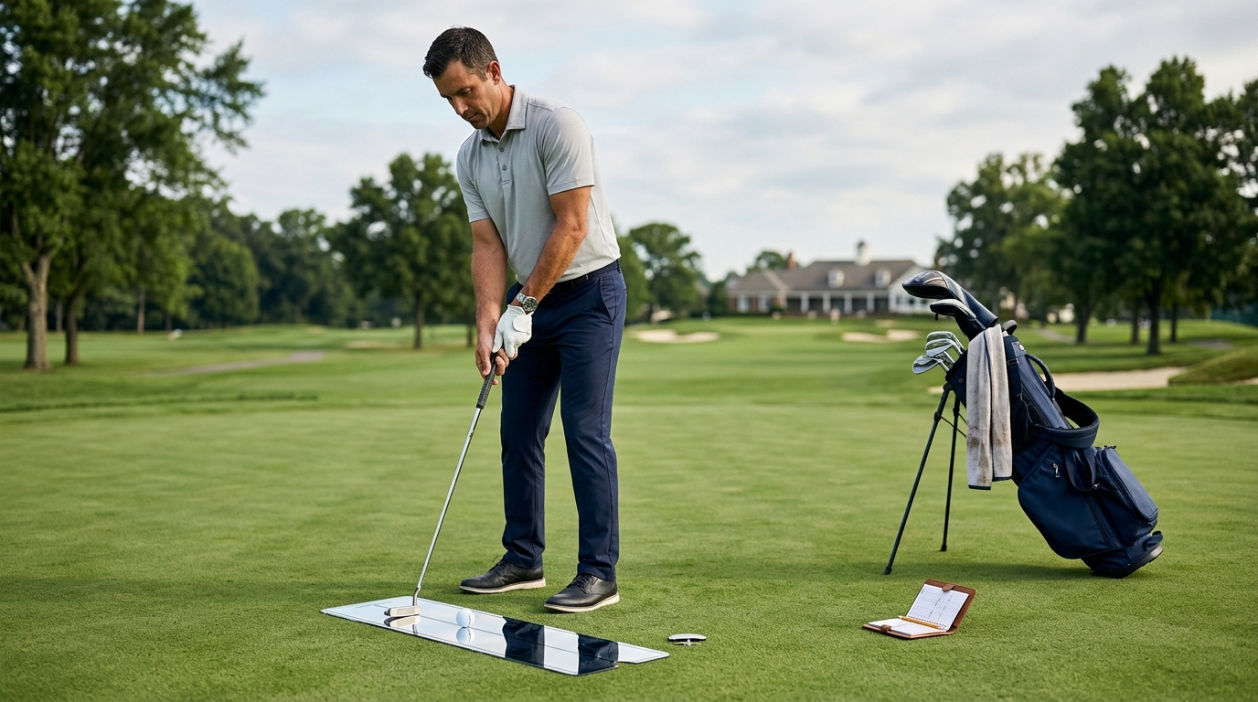 How to Use a Putting Mirror 3 Drills for Better Alignment