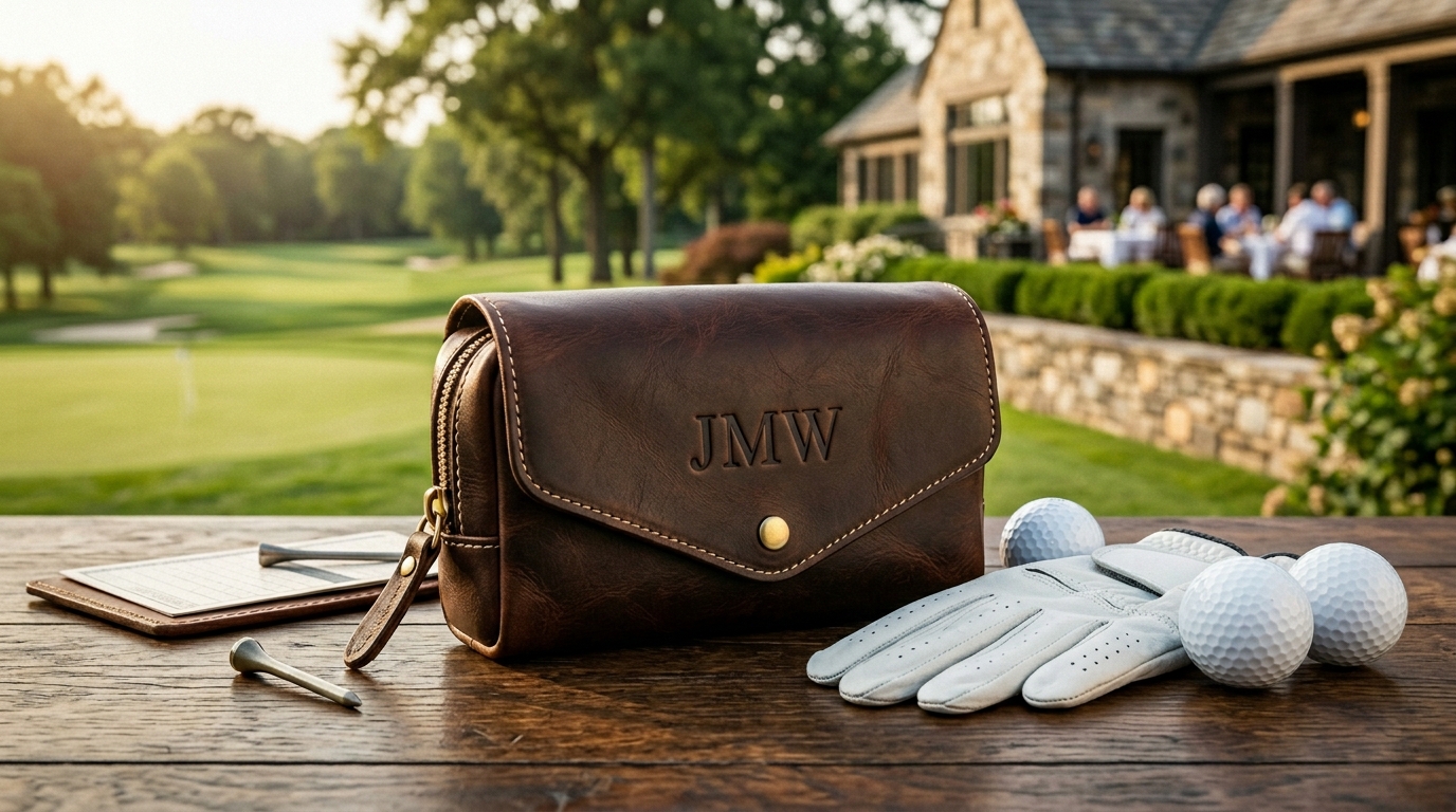 Premium Protection The Best Leather Golf Valuables Pouches for a Touch of Class