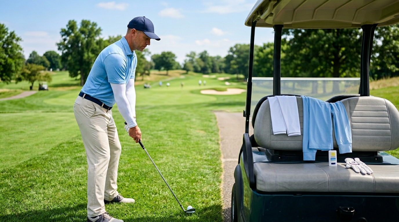 Sunscreen Sleeves for Golf