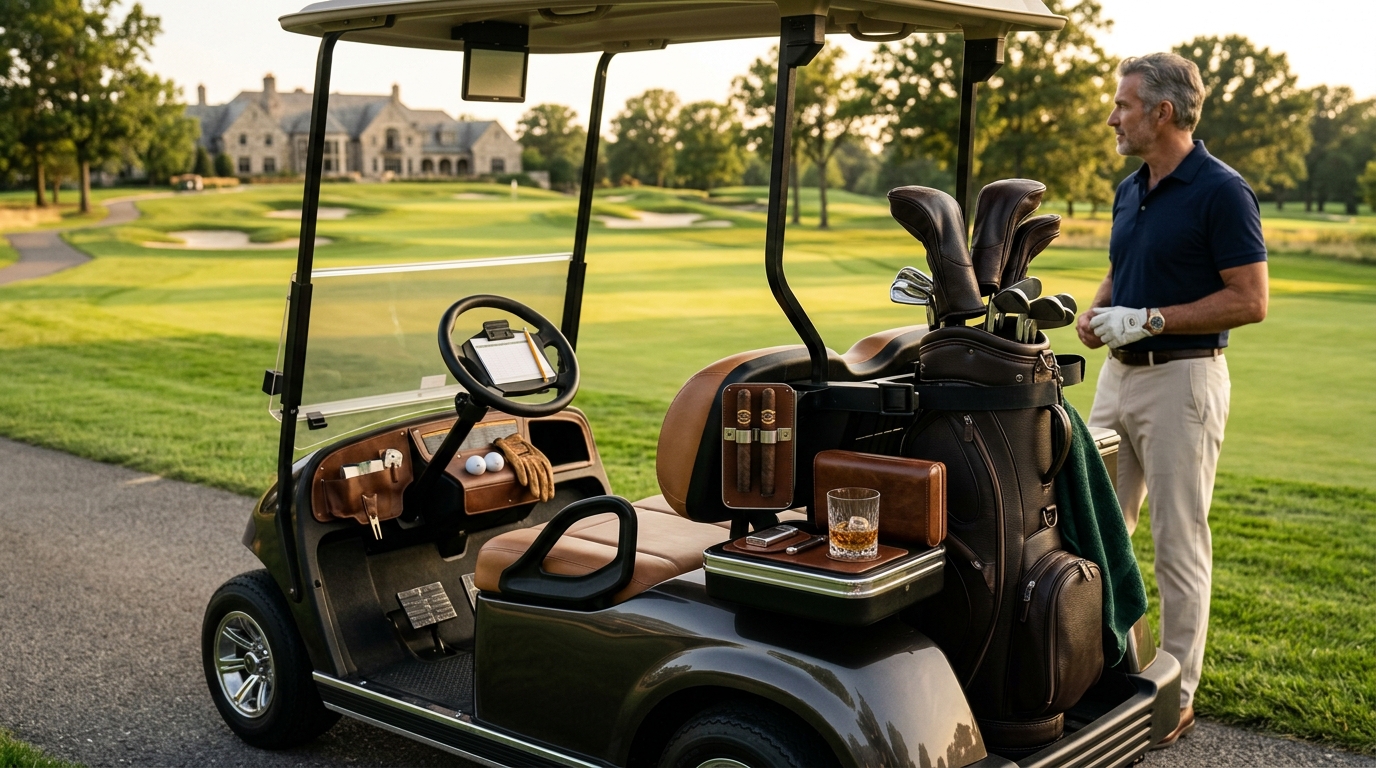The Best Golf Cart Cigar Holders Magnetic vs. Clamp (Don't Burn the Seat!)