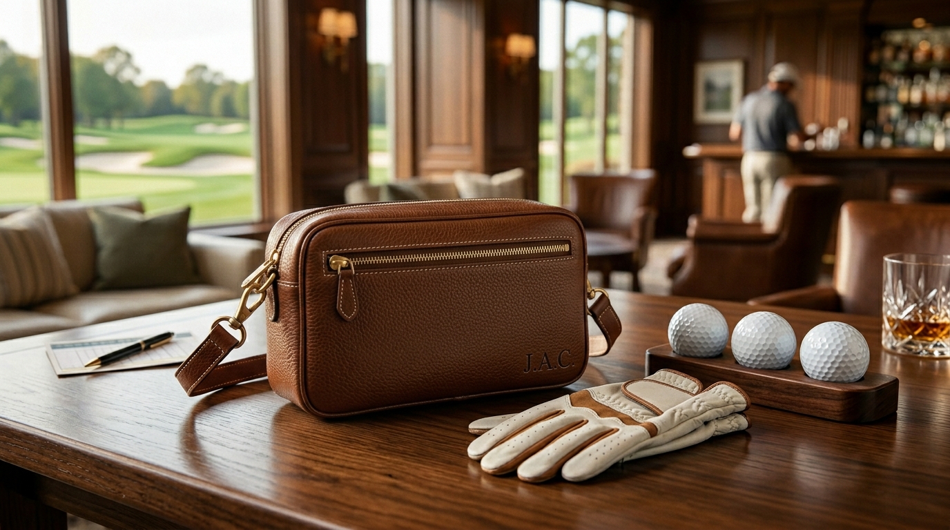 The Perfect Golf Gift Top Personalized Valuables Pouches