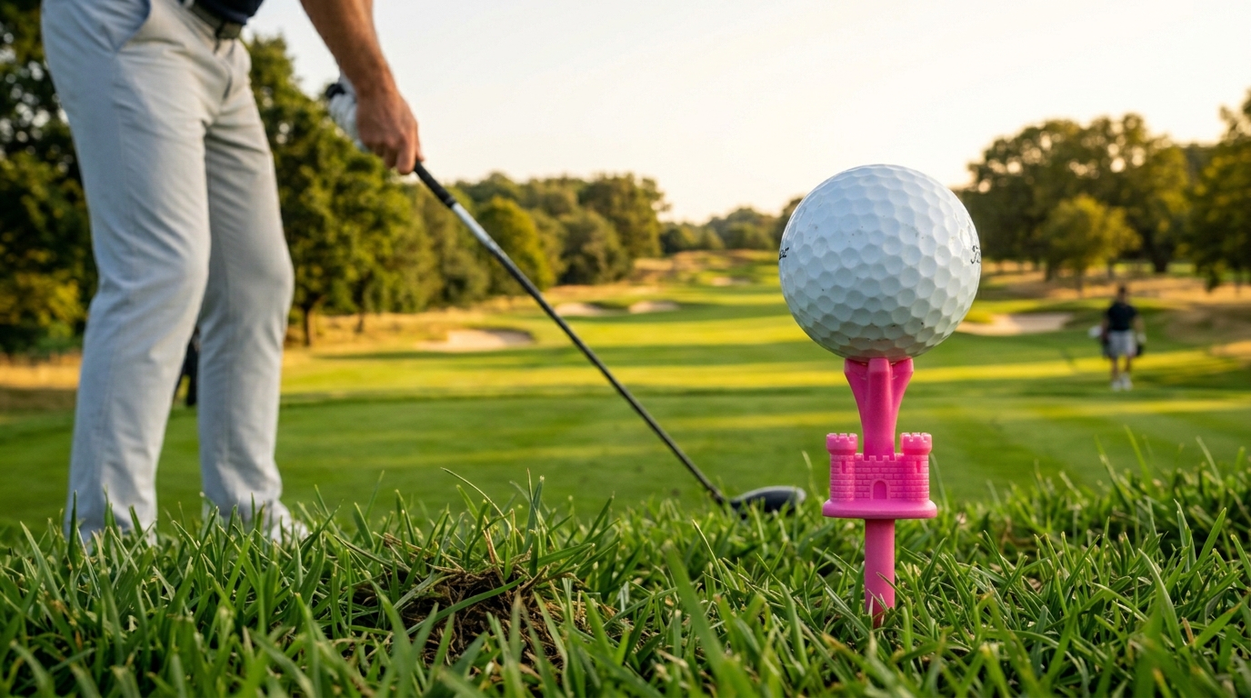 The “Pink” Standard Why 59mm Pink Castle Tees Are the Best Choice for Your Driver