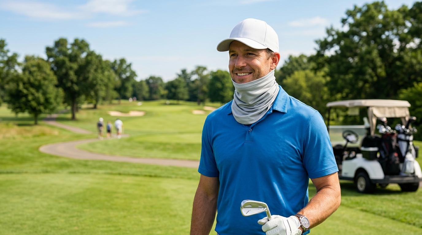 UPF Golf Neck Gaiter
