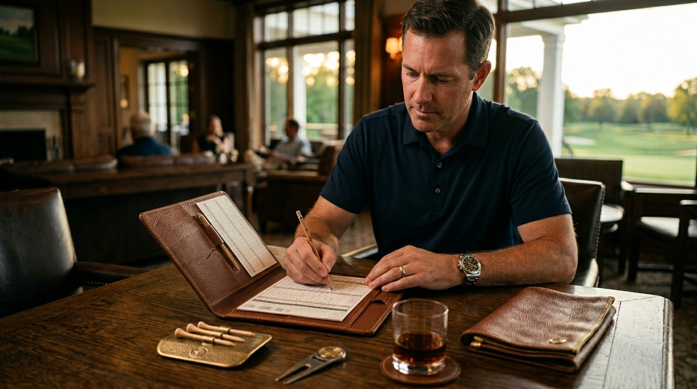 Upgrade Your Game The Best Leather Golf Scorecard Holders