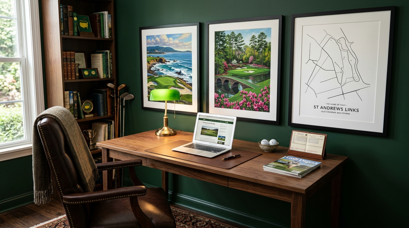 Vintage Golf Art Prints
