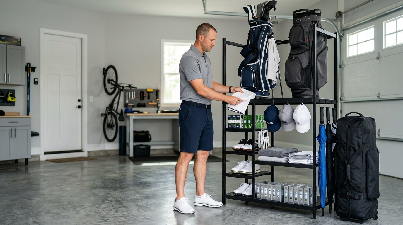 Best Golf Club Storage Rack Top Garage Organizers