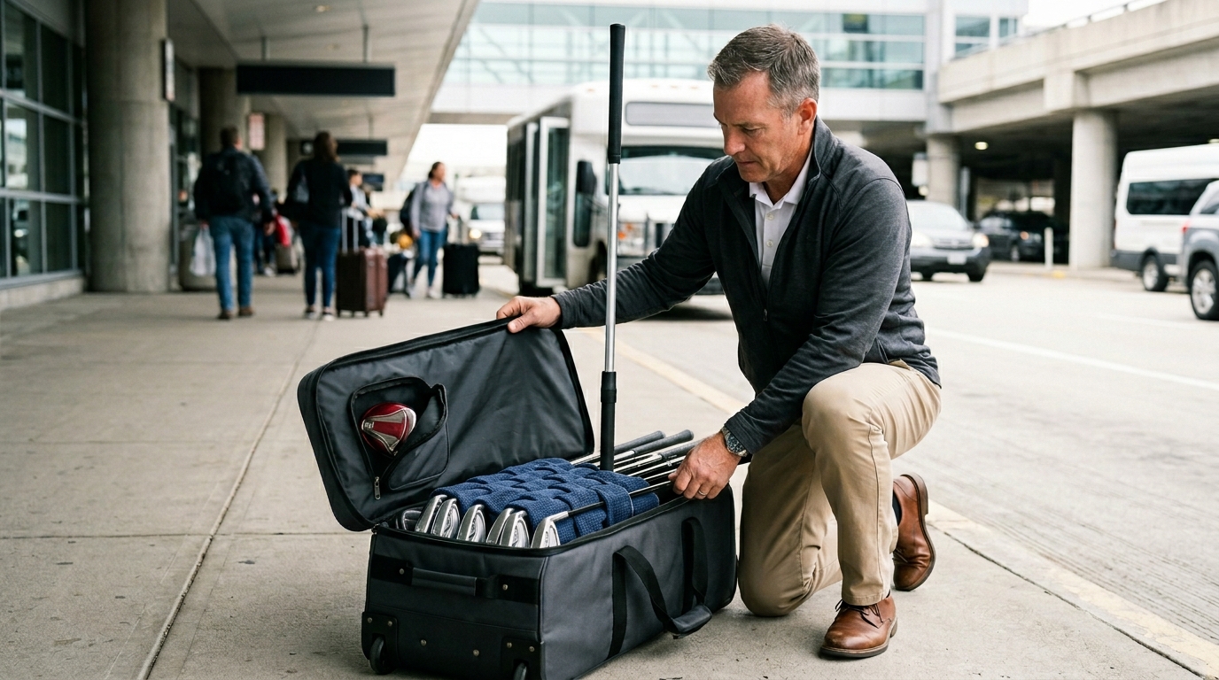 Best Golf Travel Bag Support Rod Stiff Arm vs Backbone