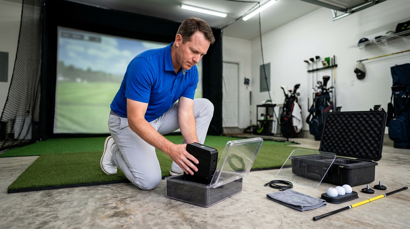 Best Square Golf Launch Monitor Protective Case