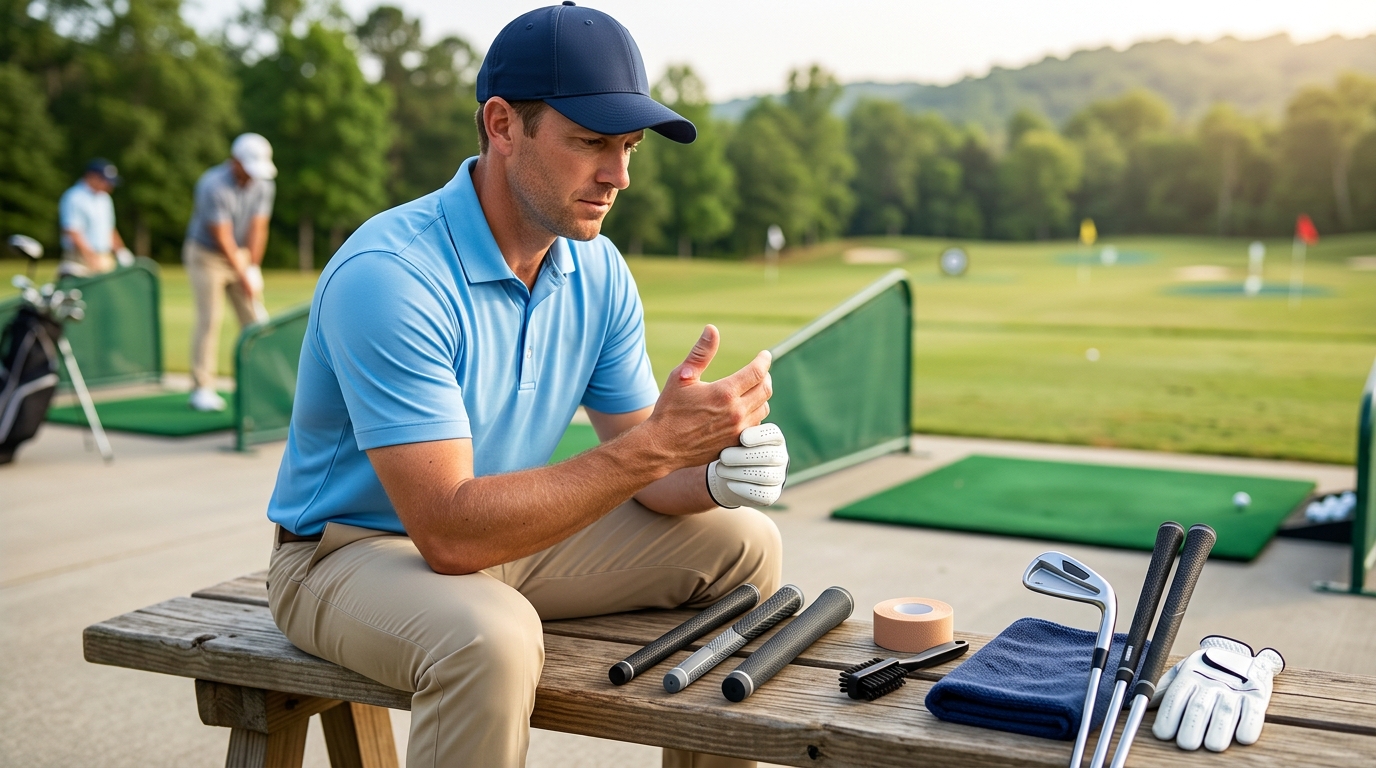 Blister from Golf Grip Pressure vs Grip Size Fixes