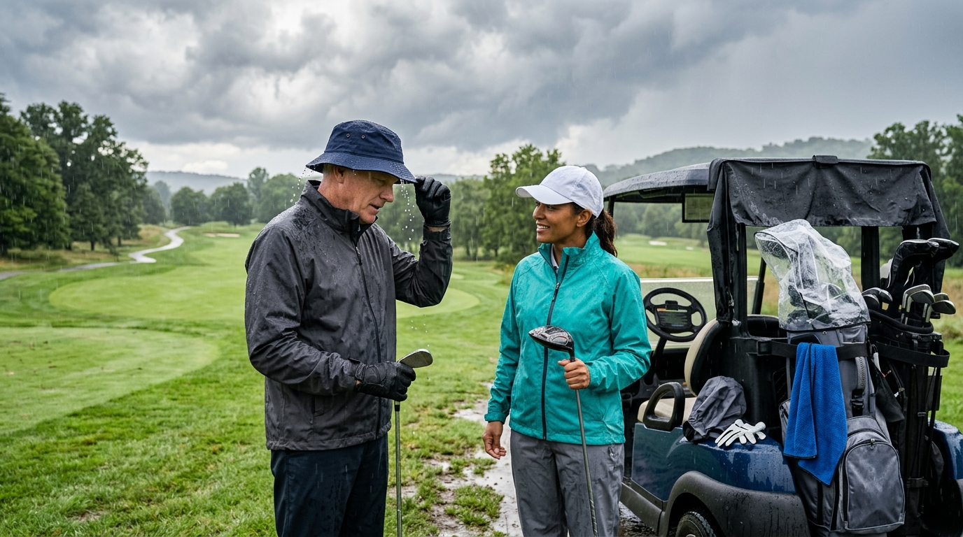 Bucket Hat vs Waterproof Cap for Golf Rain