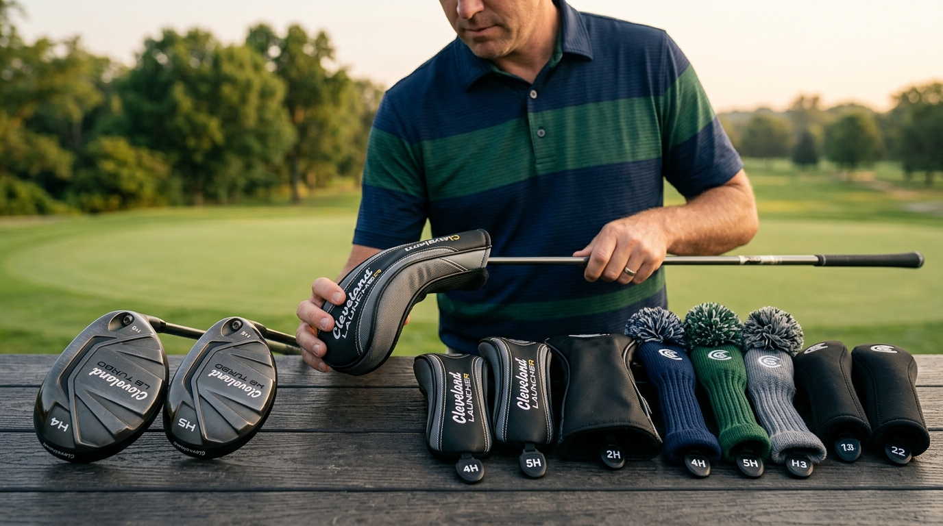 Cleveland Golf Launcher HB Turbo Iron Set Headcovers