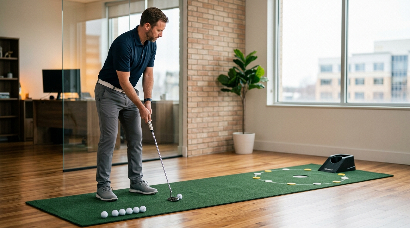 Cup Method for Golf Putting Distance Control 4 Drills