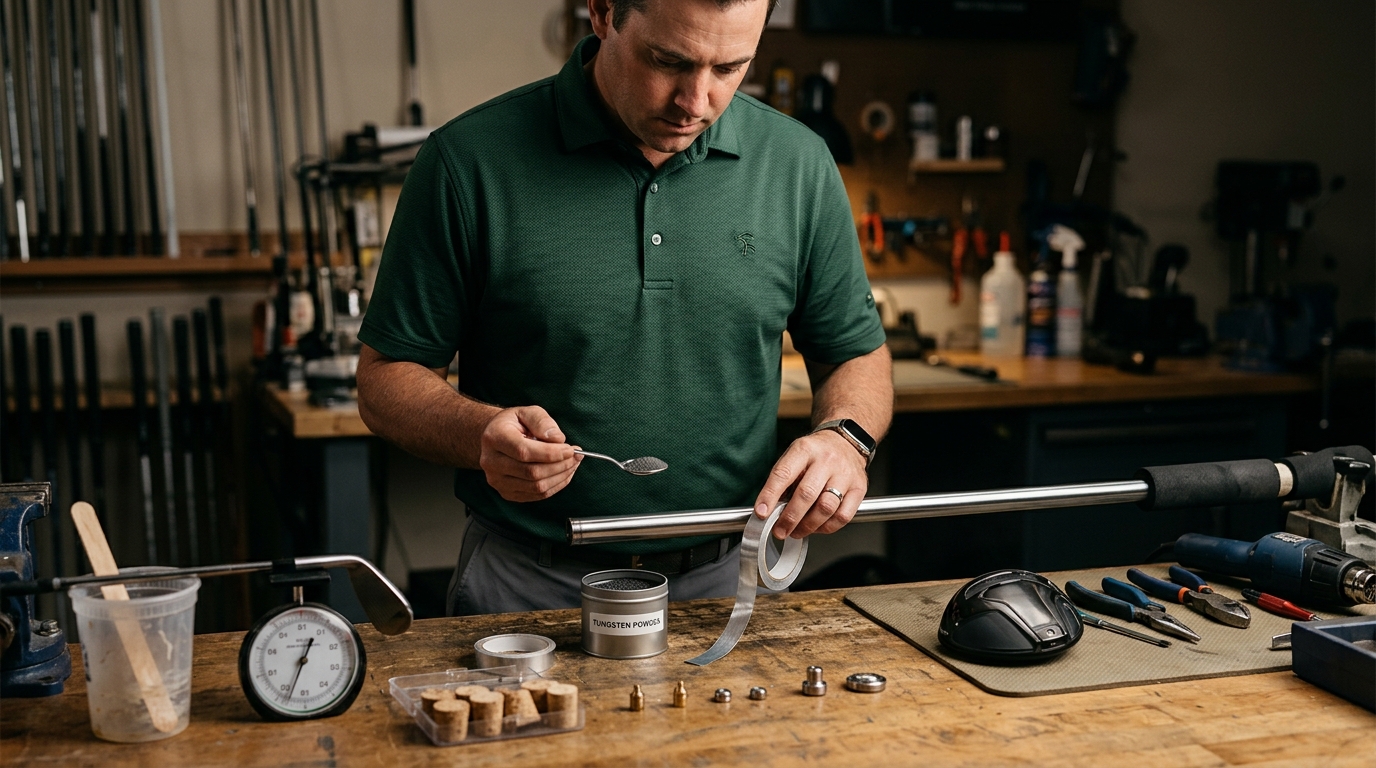 DIY Golf Shaft Spine Finder
