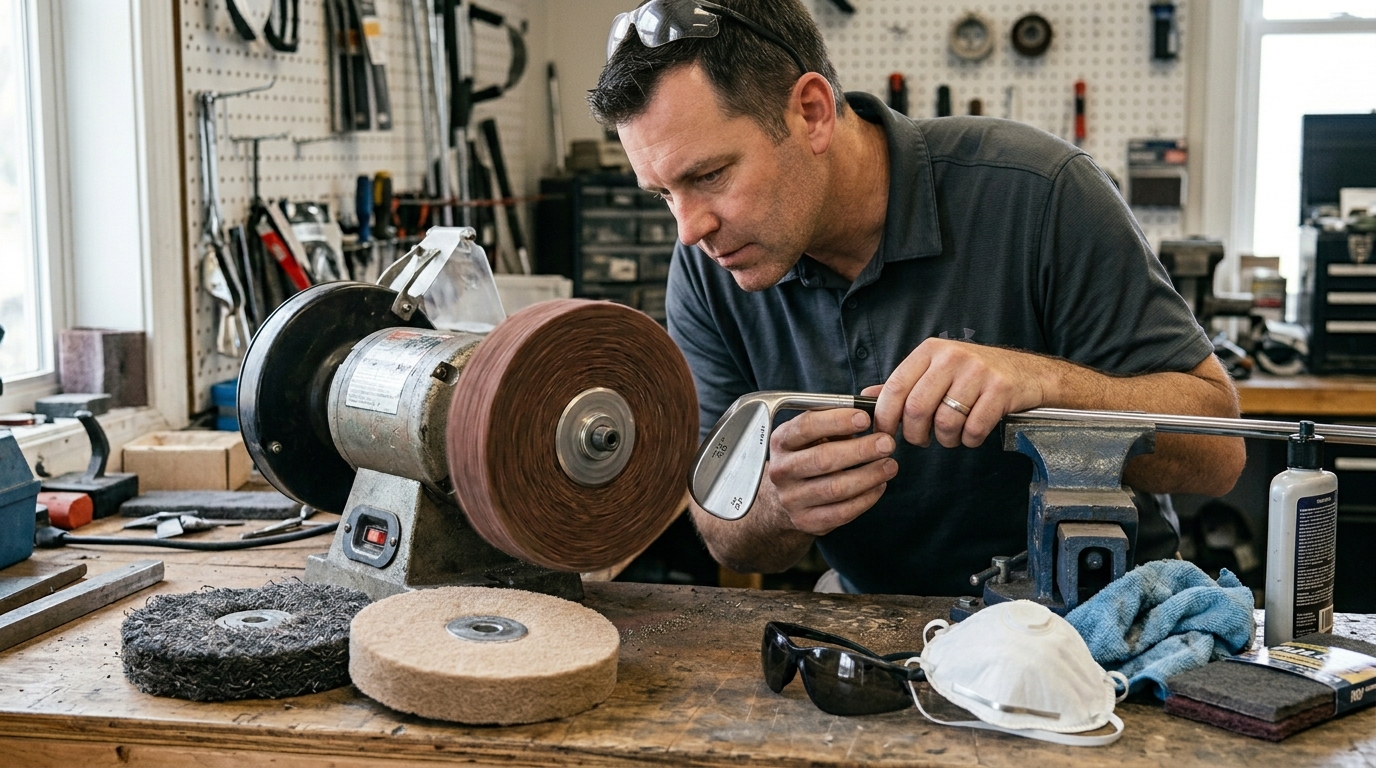 Deburring Wheel Setup Bench Grinder vs Hand Drill