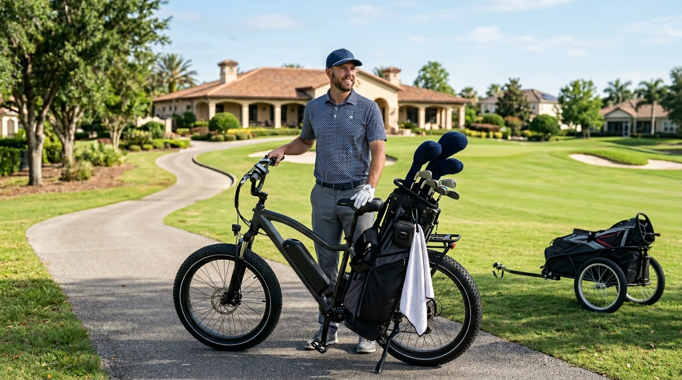 Ebike Golf Club Carrier Guide