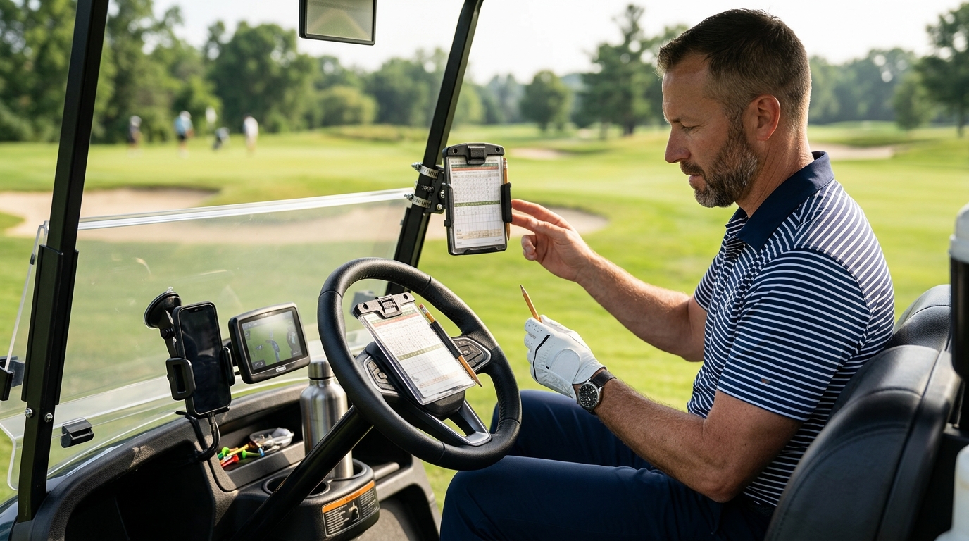 Evolution Golf Cart Scorecard Holder Fit Guide