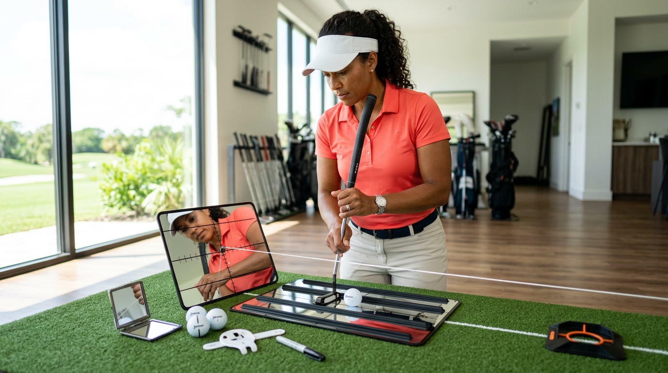 EyeLine Golf Classic Putting Mirror Large Review