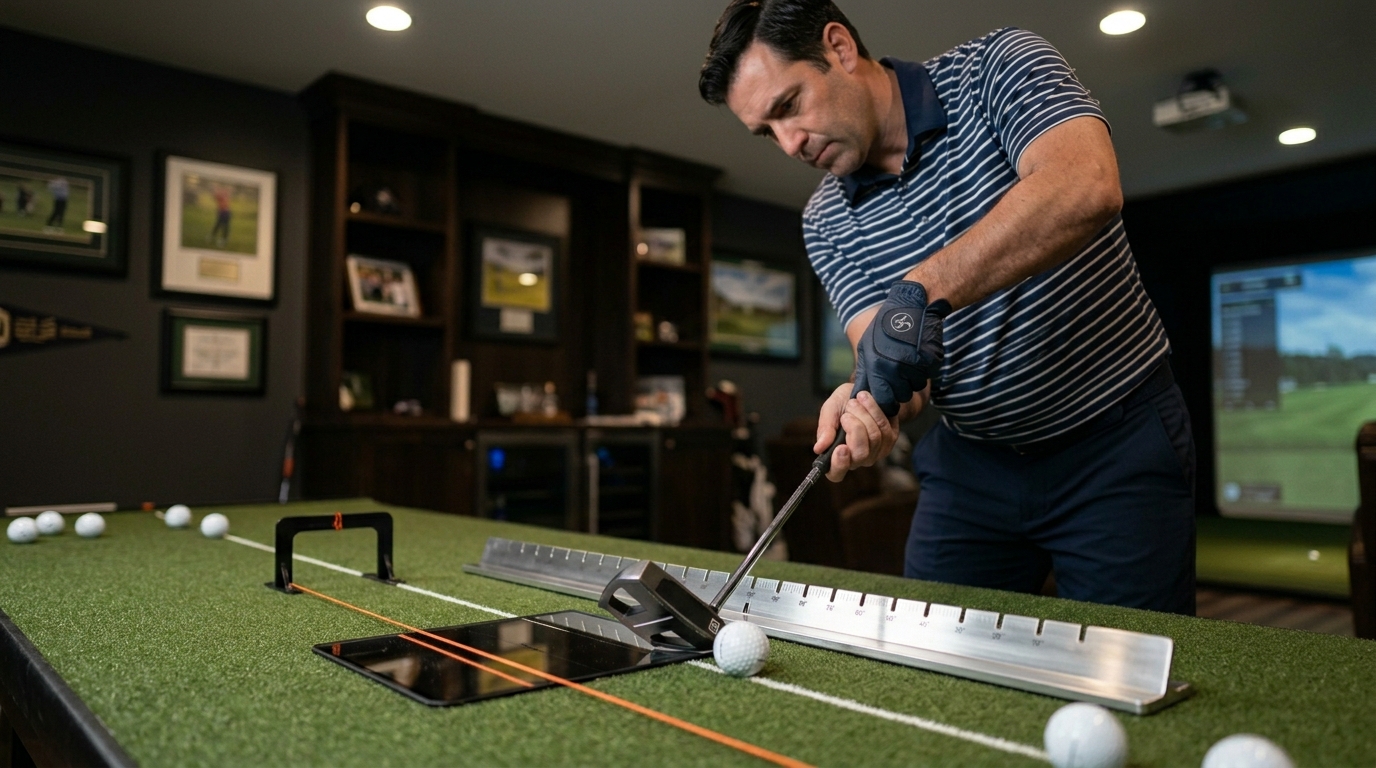 Eyeline golf putting rail