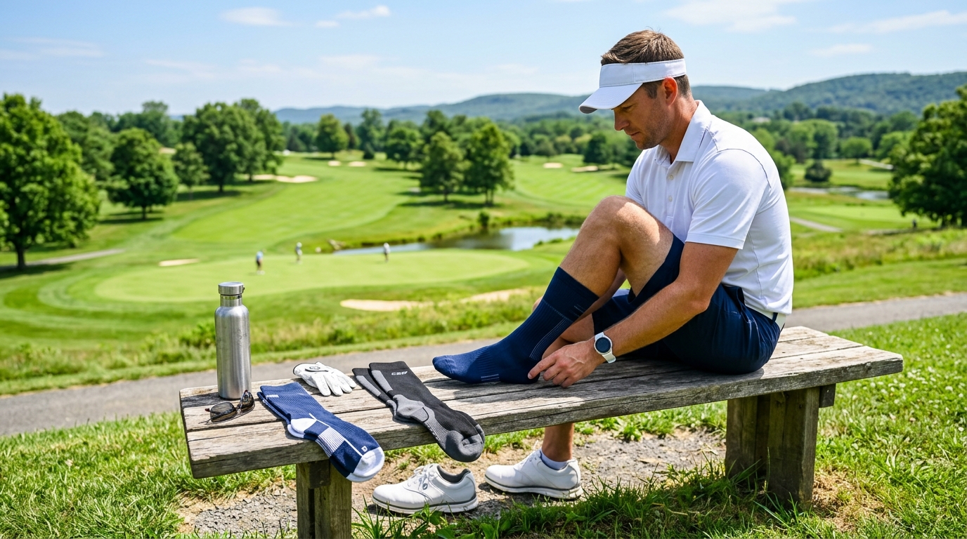 FootJoy Compression Golf Socks vs CEP Best Golf Pick