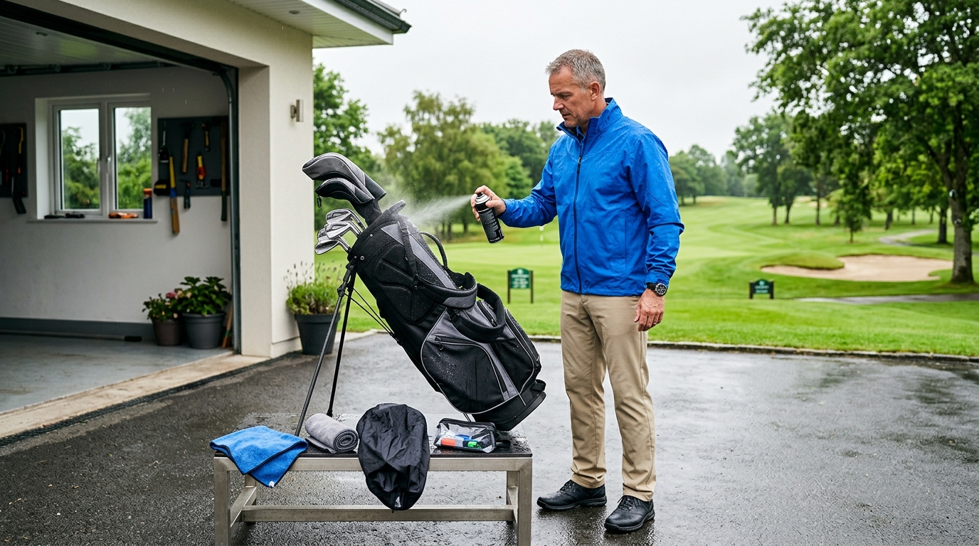 Golf Bag Waterproof Spray Step-by-Step Rainy Season Guide