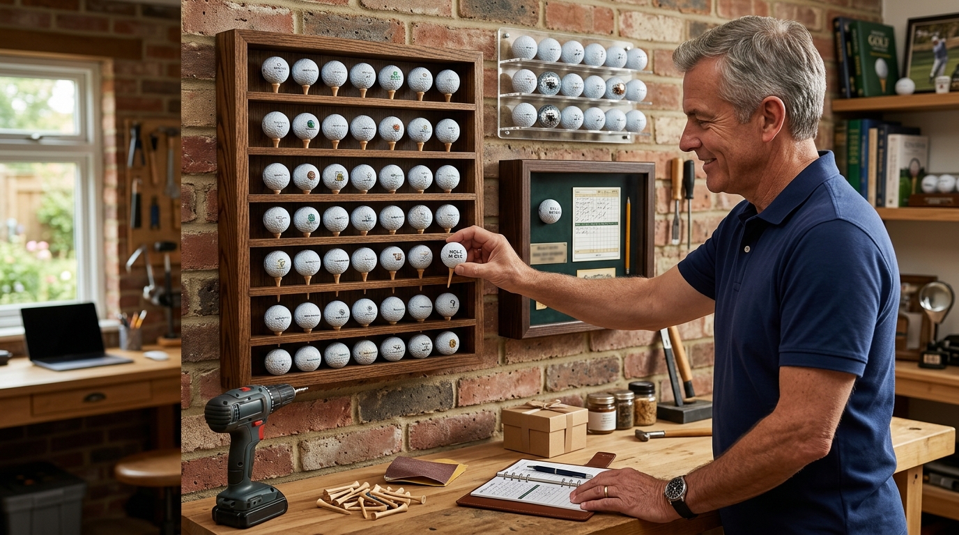 Golf Ball Frame Display DIY vs Store-Bought Ideas