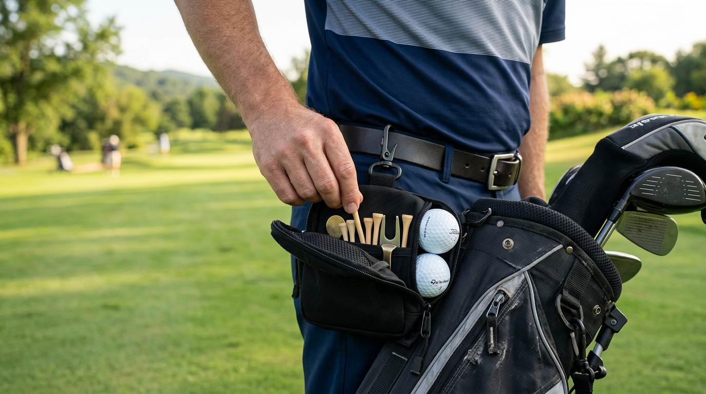 Golf Ball Pouch Best Ball and Tee Pouches